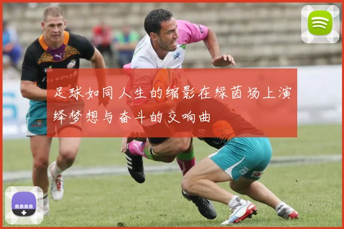 足球如同人生的缩影在绿茵场上演绎梦想与奋斗的交响曲